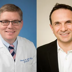 Dr. Timothy Donahue and Dr. Caius Radu