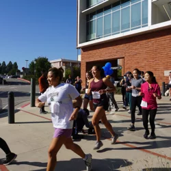Working Out in Medical School Medical students run a 5k for charity