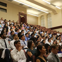 Medical school lecture hall