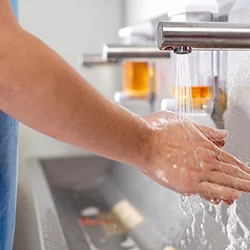 Student Medical School Stories Scrub In Washing Hands Before Surgery