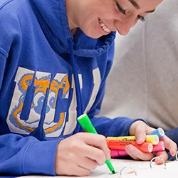 How to Prepare for Medical School Test UCLA Student Highlighting Text
