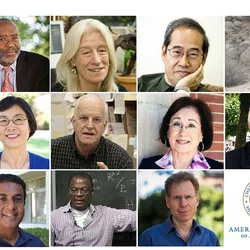 Top row (from left): Walter Allen, Blaire Van Valkenburgh, Haruzo Hida and Brad Shaffer. Middle row: Min Zhou, Peter Narins, Patricia Gandara and John Agnew. Bottom row: George Varghese, Wilfrid Gangbo and Leonid Kruglyak.