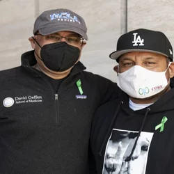 two men in masks