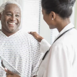 What is a urologist? Female urologist pictured with her patient