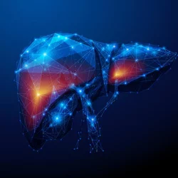 What Is Hepatitis Graphic Close Up Image of Liver Inflammation